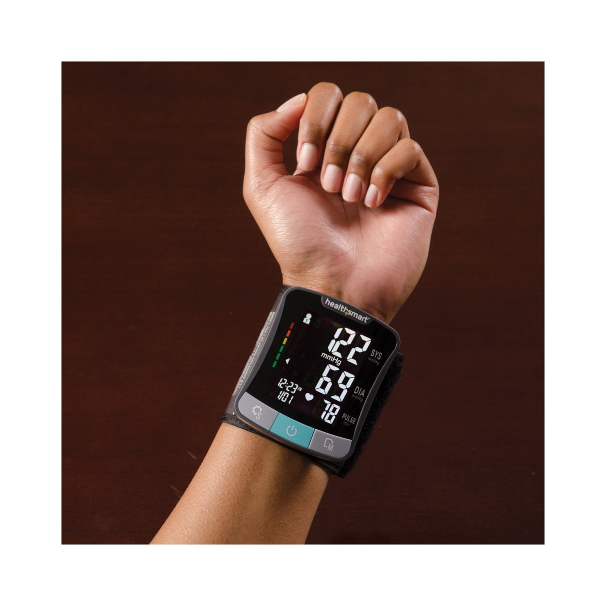 Home Automatic Digital Blood Pressure Monitor MABIS One Size Fits Most Cuff Nylon Cuff Talking Model