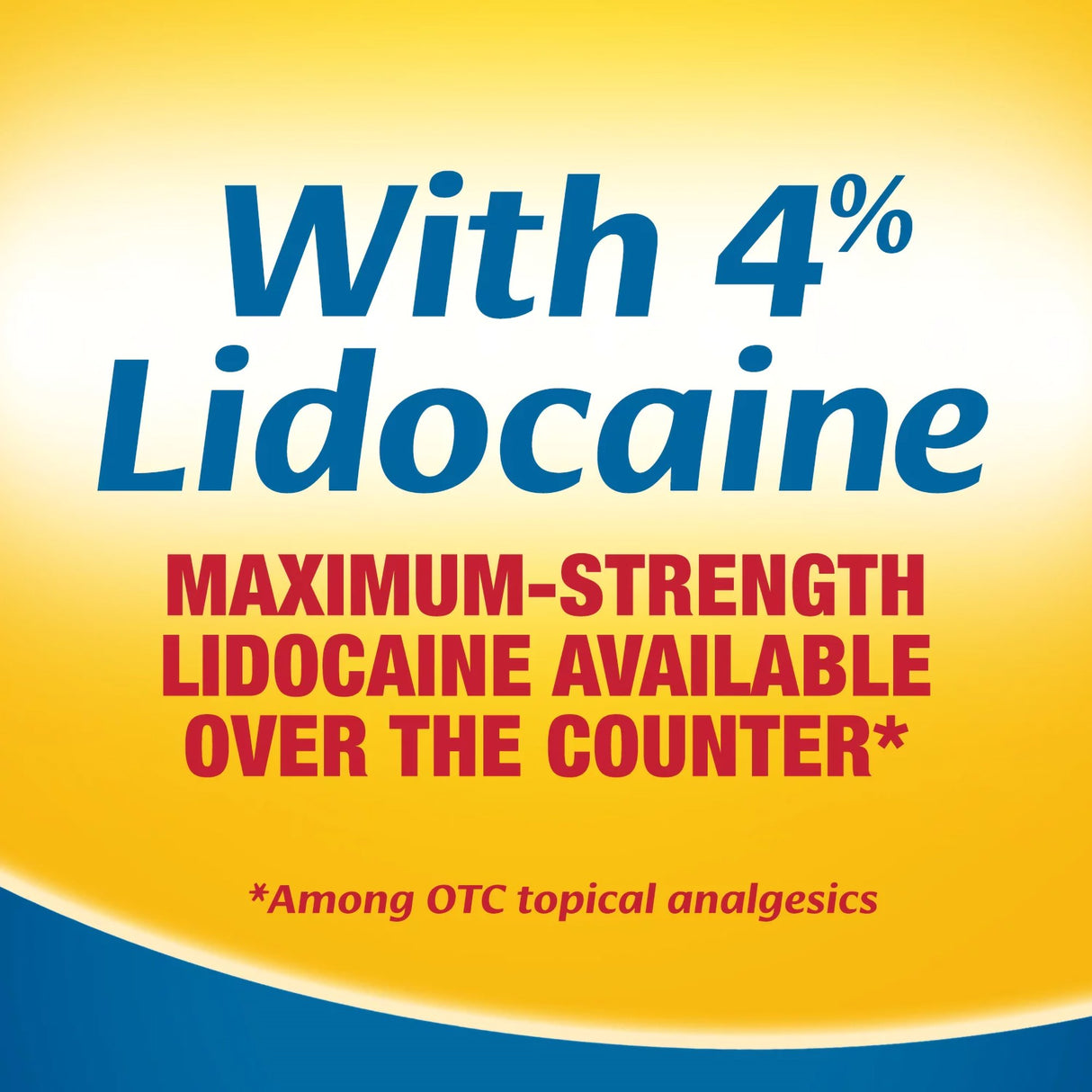 Topical Pain Relief Aspercreme 4% Strength Lidocaine Patch