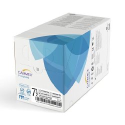 Surgical Glove GAMMEX PI Hybrid Size 7.5 Sterile Polychloroprene / Polyisoprene Standard Cuff Length Micro-Textured Natural Chemo Tested