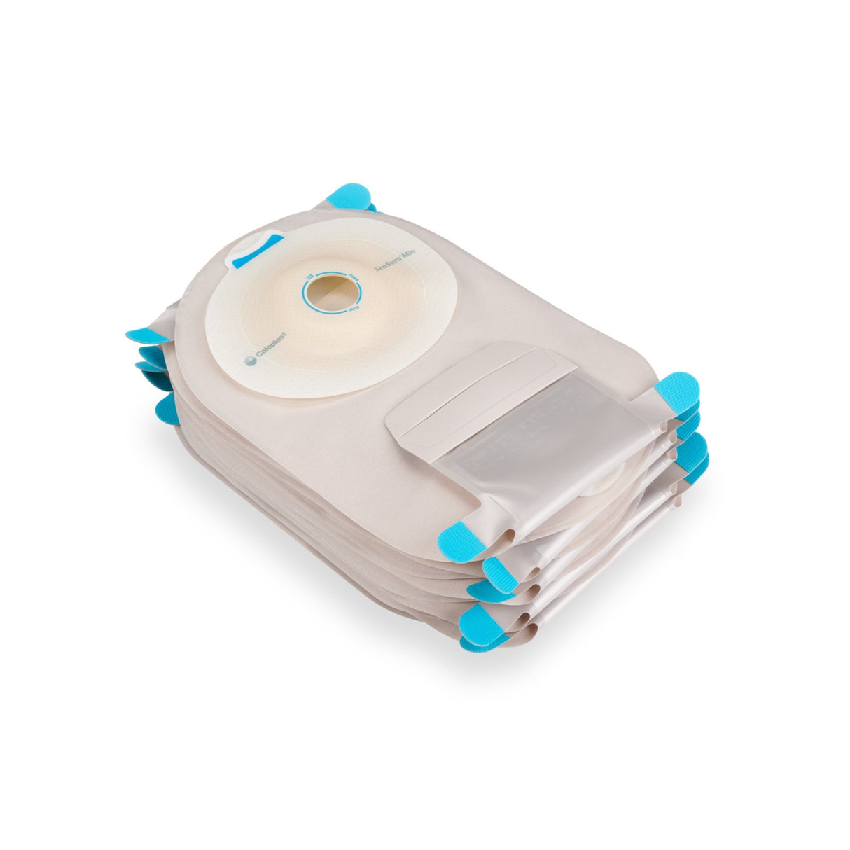 Ostomy Pouch SenSura Mio Convex One-Piece System 11 Inch Length, Maxi Convex Light, Pre-Cut 1 Inch Stoma Drainable