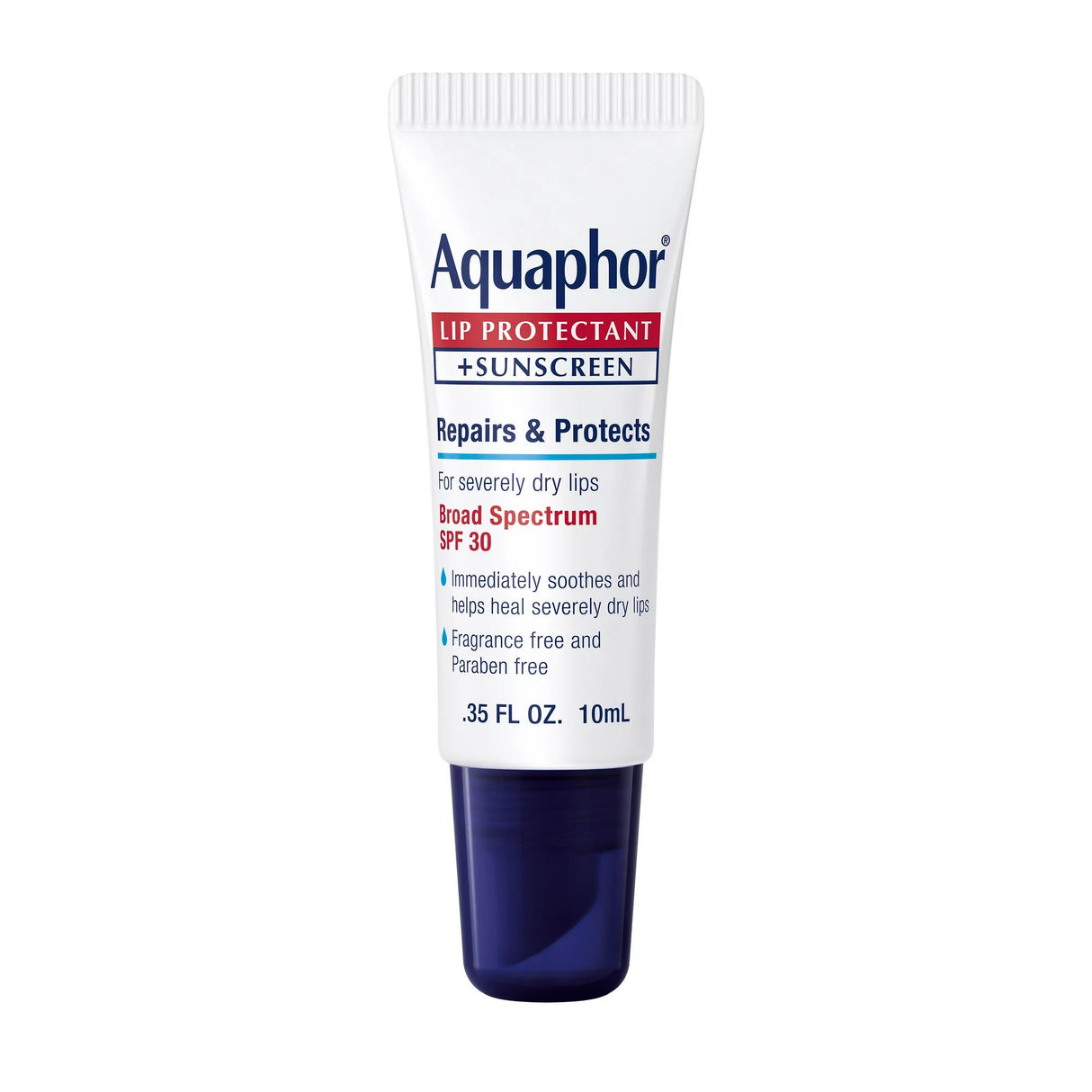 Lip Balm Aquaphor Lip Protectant + Sunscreen .35 oz. Tube