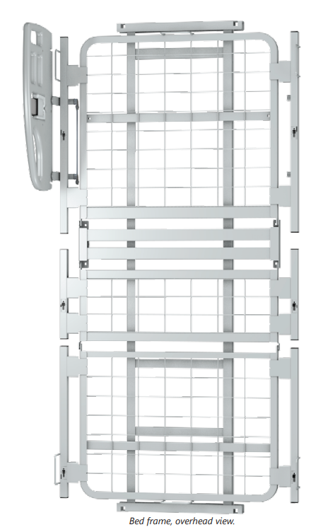 Kit expansor de cama para camas Rexx/Advantage