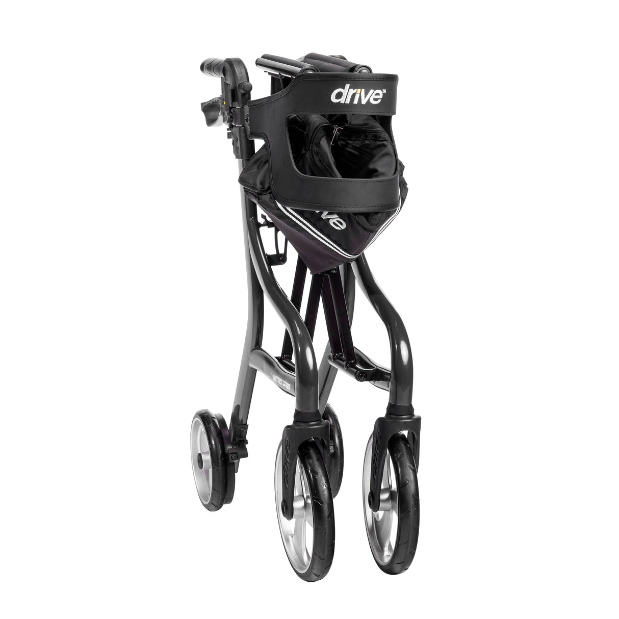 Andador con ruedas Nitro Sprint Rollator, alto, color negro