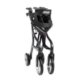 Andador con ruedas Nitro Sprint Rollator, alto, color negro