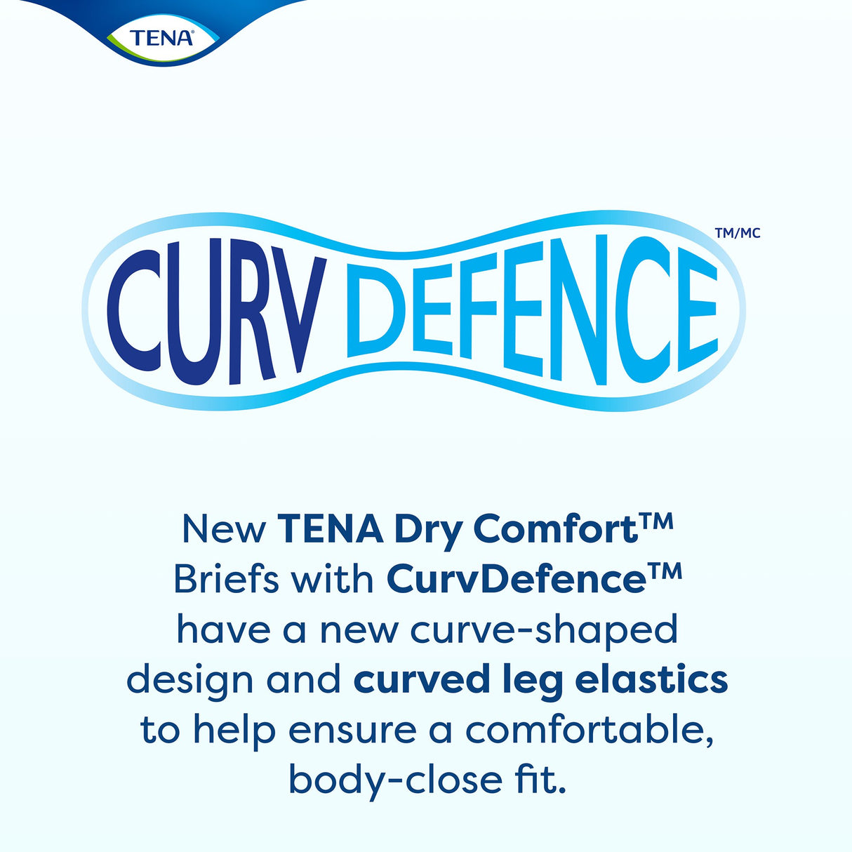 Unisex Adult Incontinence Brief TENA Dry Comfort Medium Disposable Moderate Absorbency