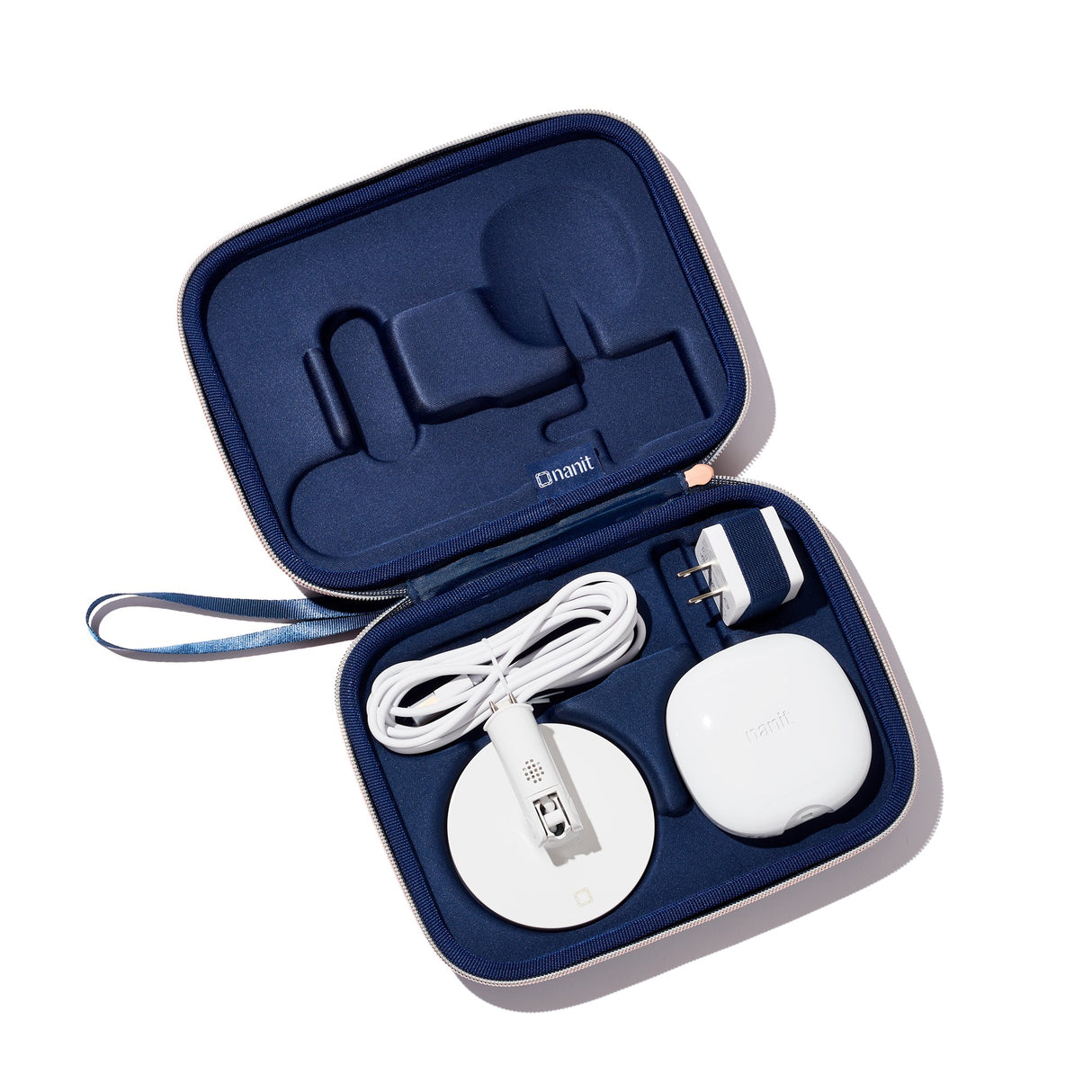 Baby Monitor Travel Case Nanit Case Dimensions: 9 x 7.25 x 2.25 inches For use with Prosmart Sleep Monitor