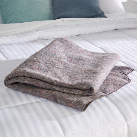 Thermal Blanket McKesson 62 X 80 Inch Nonwoven Wool 30% 2.5 lbs.