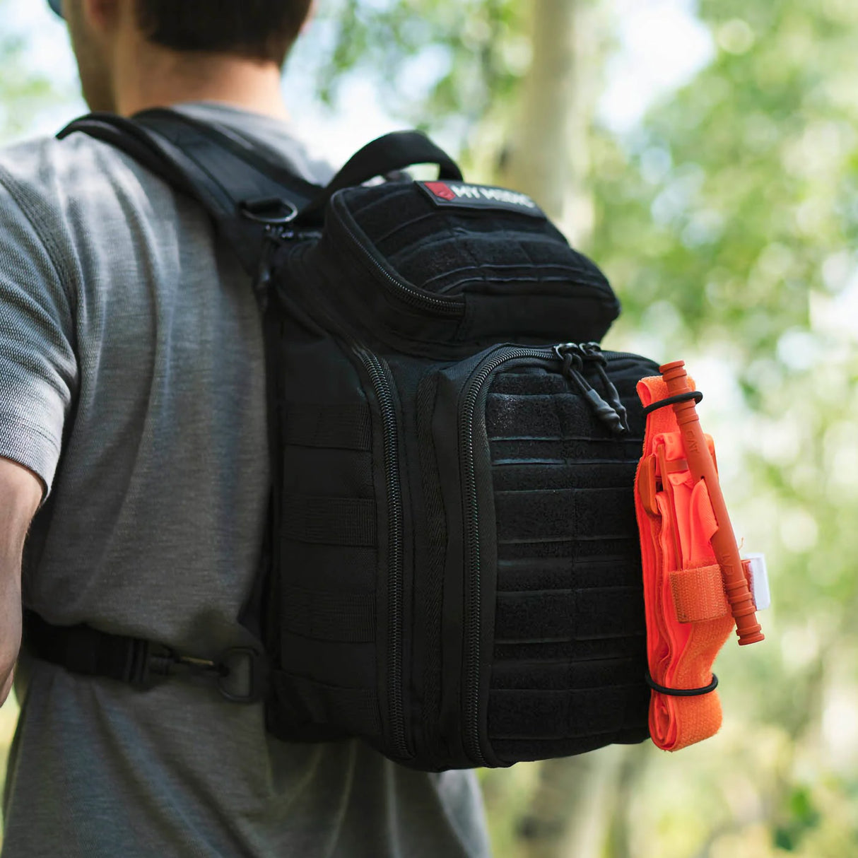 First Aid Kit My Medic RECON Pro Red Nylon Backpack
