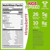 Pediatric Oral Supplement Orgain Kids Protein Organic Nutritional Shake Strawberry Flavor 8.25 oz. Carton Liquid Organic