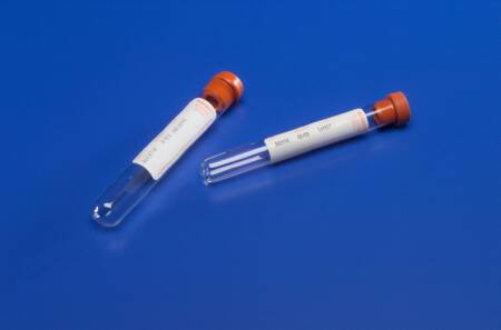 Monoject Venous Blood Collection Tube Plain 5 mL Conventional Closure Glass Tube