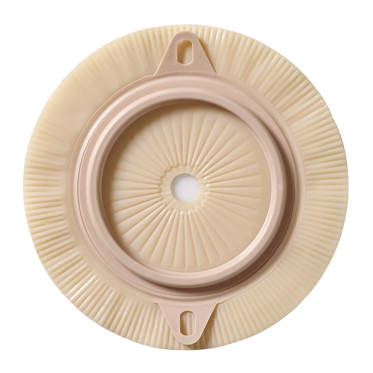 Ostomy Barrier Assura2 Trim to Fit, Standard Wear Pectin Based Adhesive 40 mm Flange Green Code System Synthetic Resin 3/8 to 1-3/8 Inch Opening