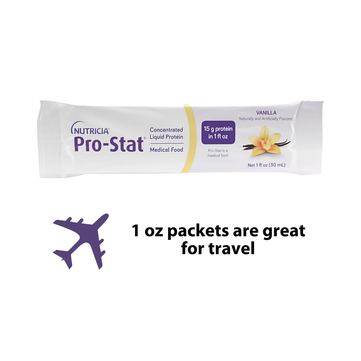 Oral Supplement Pro-Stat Vanilla Flavor Liquid 1 oz. Individual Packet
