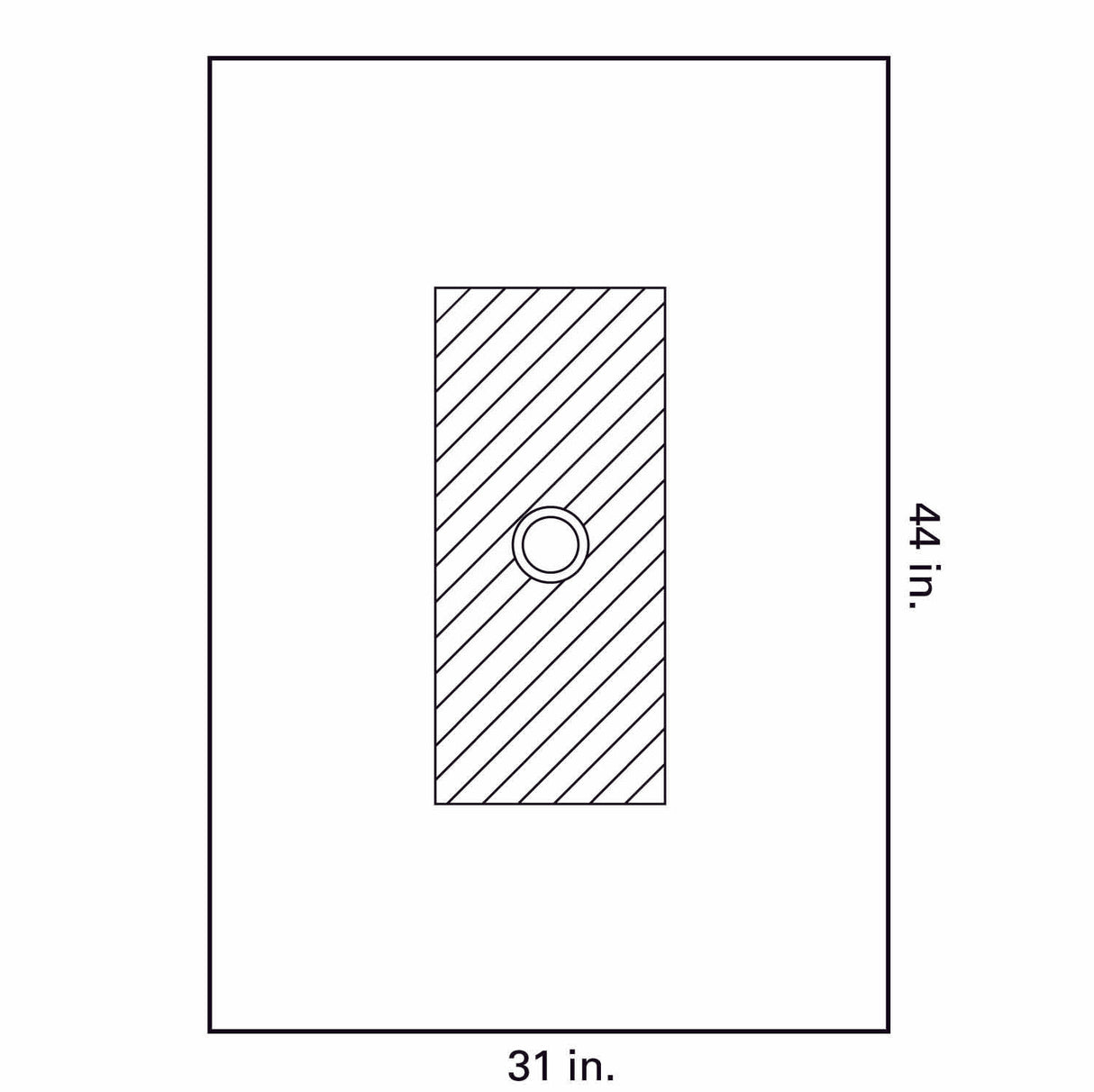 Cardiovascular Drape Brachial Angiography Drape 44 W X 31 L Inch Sterile