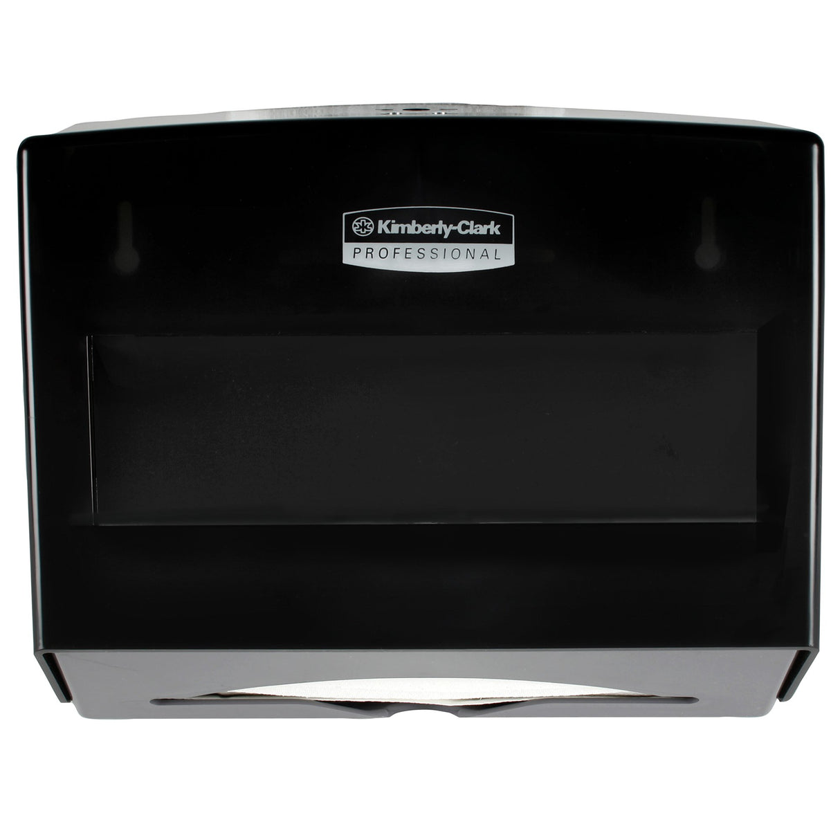 Paper Towel Dispenser K-C PROFESSIONAL SCOTTFOLD Smoke Plastic Manual Pull Wall Mount