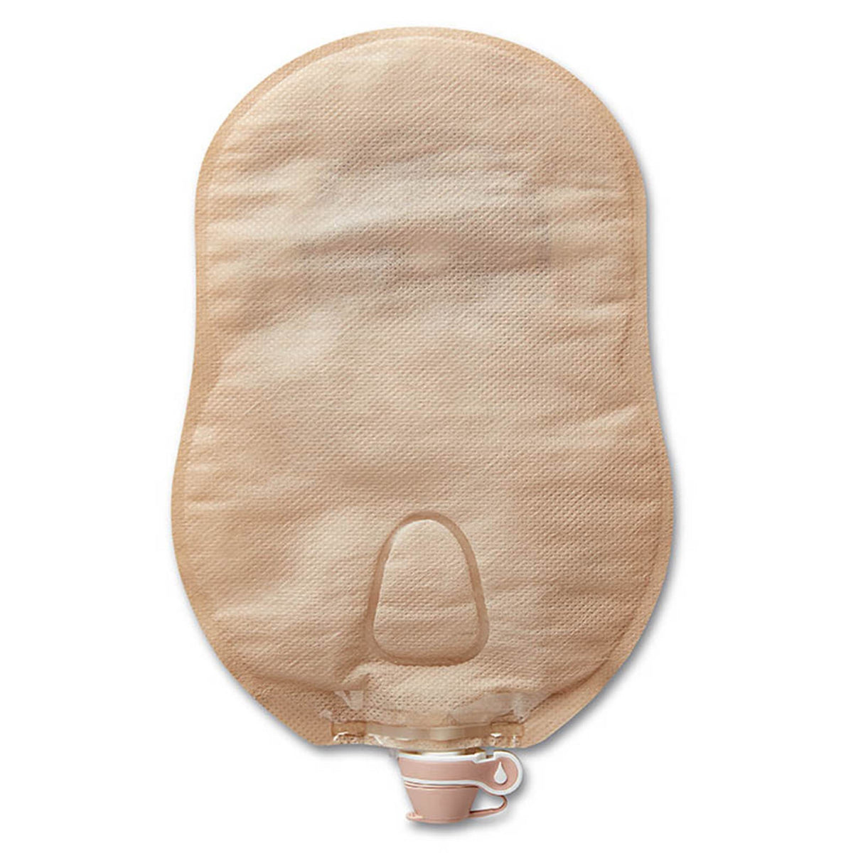 Urostomy Pouch Premier One-Piece System 9 Inch Length Flat, Pre-Cut 1 Inch Stoma Drainable