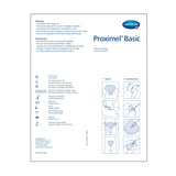 Foam Dressing Proximel Basic 4 X 4 Inch With Border Waterproof Film Backing Acrylic Adhesive Square Sterile