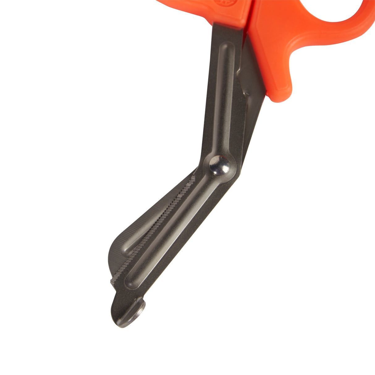 Trauma Shears McKesson Medicut Orange 7-1/4 Inch Length Medical Grade Stainless Steel Finger Ring Handle Blunt Tip / Blunt Tip