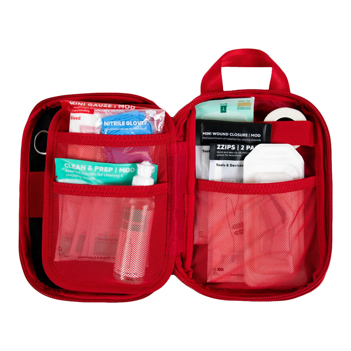 First Aid Kit My Medic Wound Closure Kit Red Soft Bag