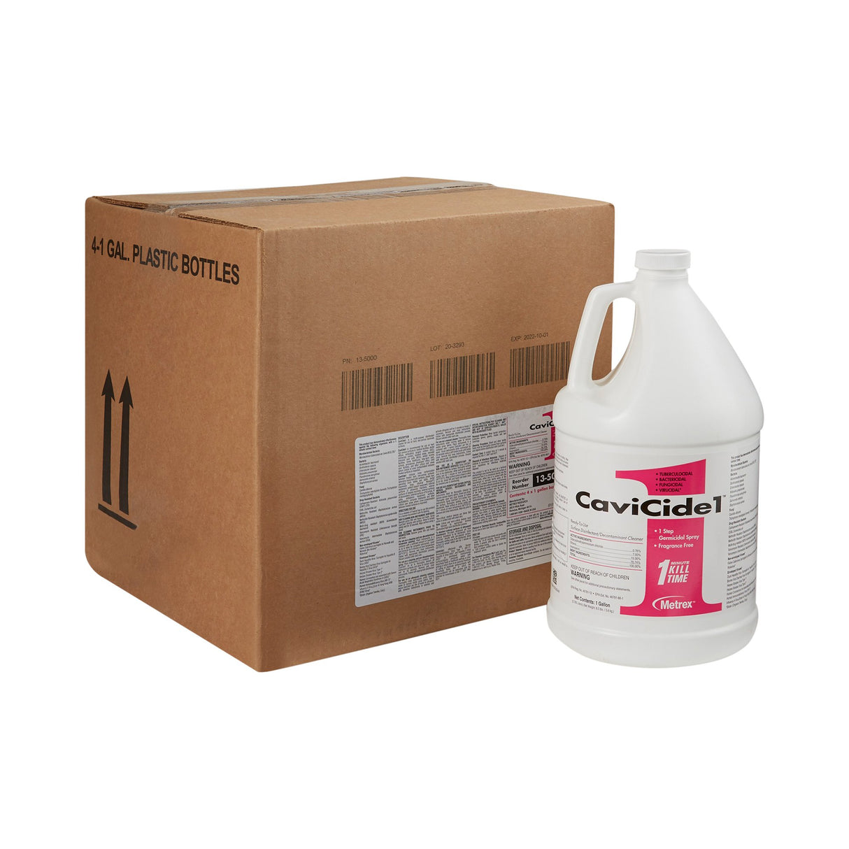 CaviCide1 Surface Disinfectant Cleaner Alcohol Based Manual Pour Liquid 1 gal. Jug Alcohol Scent NonSterile