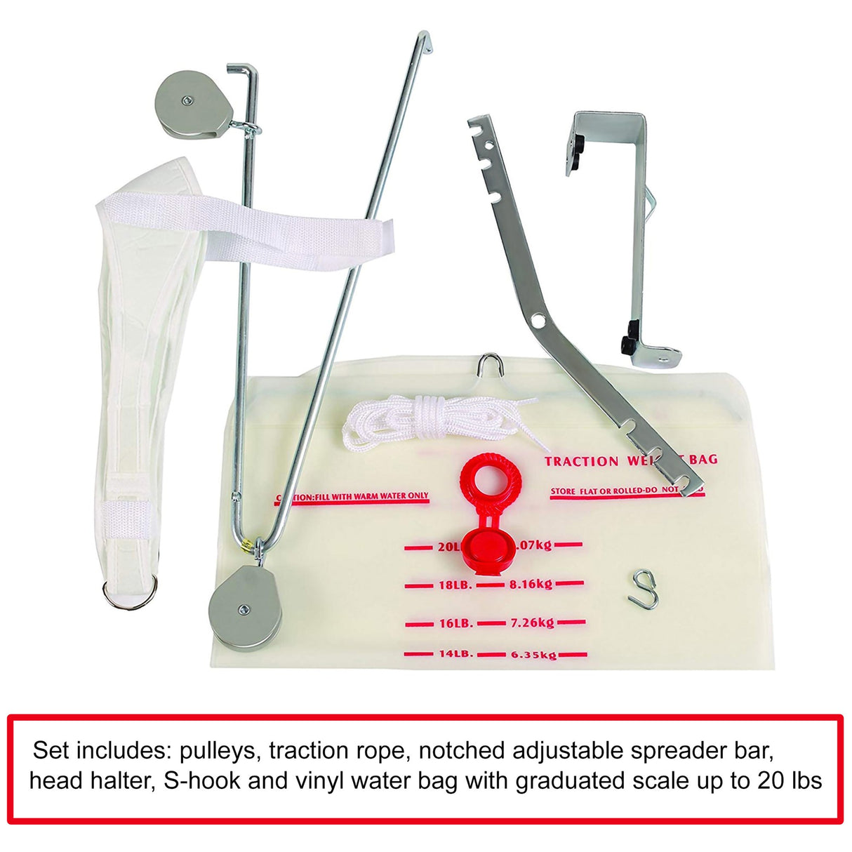 DMI Overdoor Cervical Traction Kit One Size Fits Most