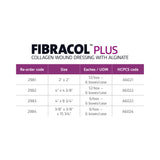 Collagen Dressing Fibracol Plus 4 X 4 Inch Square Sterile