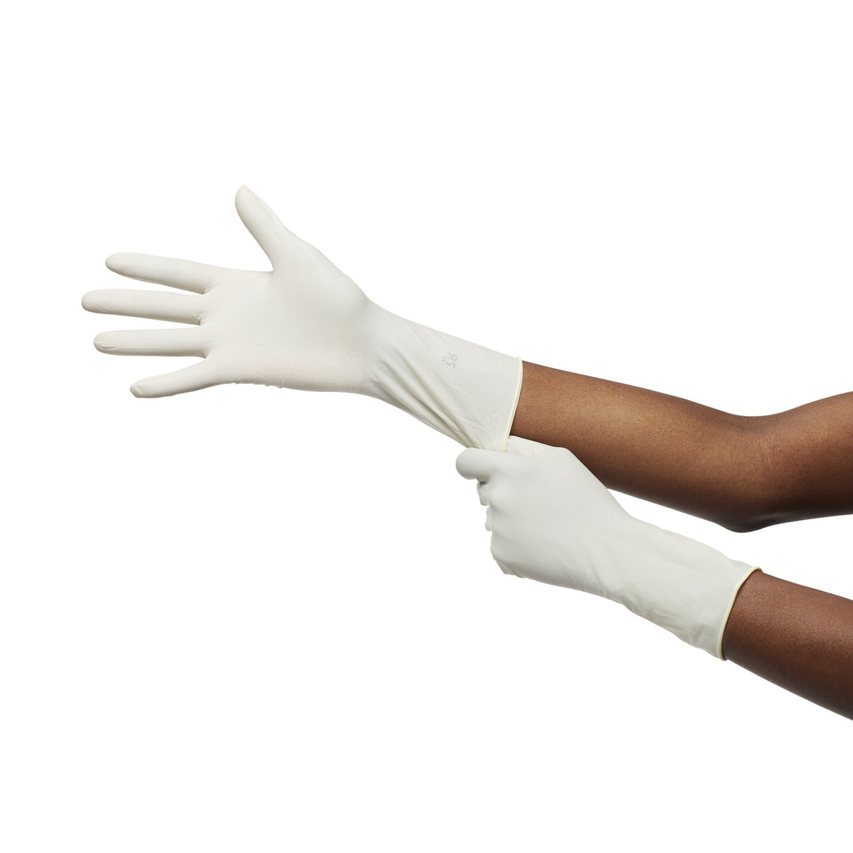 Surgical Glove ENCORE Sensi-Touch PF Size 7 Sterile Latex Standard Cuff Length Micro-Textured Natural Chemo Tested