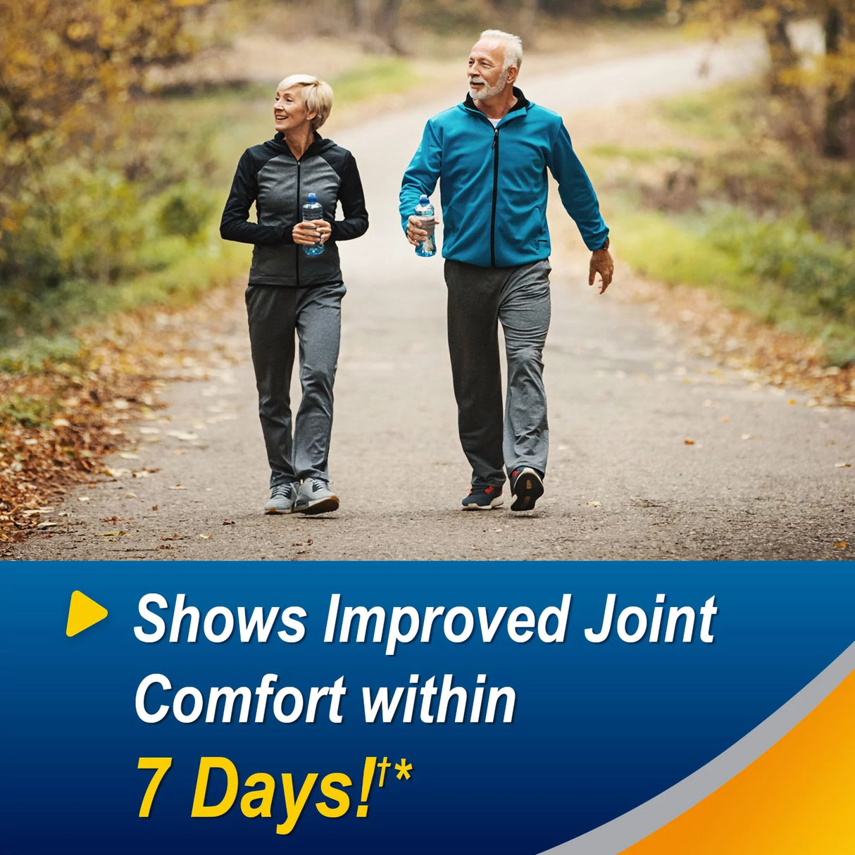 Joint Health Supplement Osteo-Bi-Flex Vitamin D / Glucosamine 400 IU - 1500 mg Strength Caplet 30 per Bottle