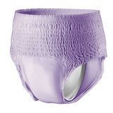 Female Adult Absorbent Underwear Prevail Daily Underwear Pull On with Tear Away Seams Large Disposable Heavy Absorbency