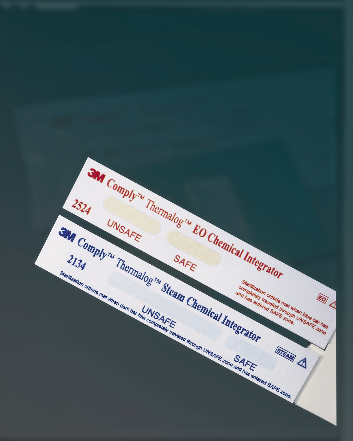 Comply Thermalog Sterilization Chemical Integrator Strip Steam 4 Inch