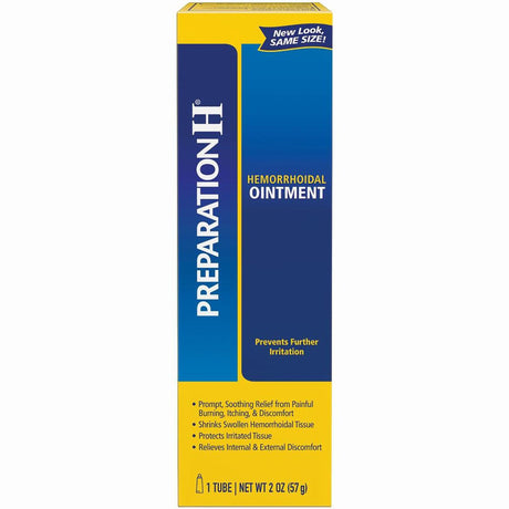 Hemorrhoid Relief Preparation H Ointment 2 oz.