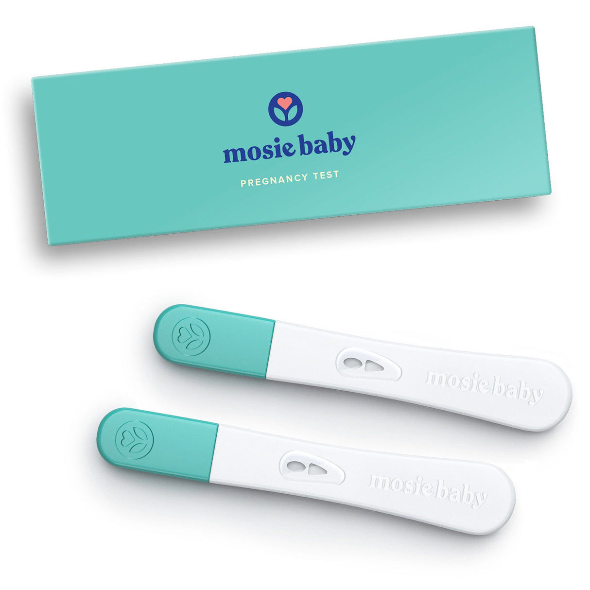 Reproductive Health Test Kit Mosie Baby hCG Pregnancy Test 2 Tests Non-Regulated