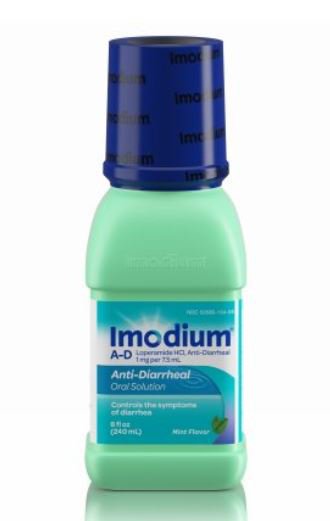 Anti-Diarrheal Imodium A-D 1 mg Strength Liquid 8 oz.