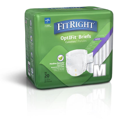 Braguita desechable OptiFit Ultra FitRight de Medline