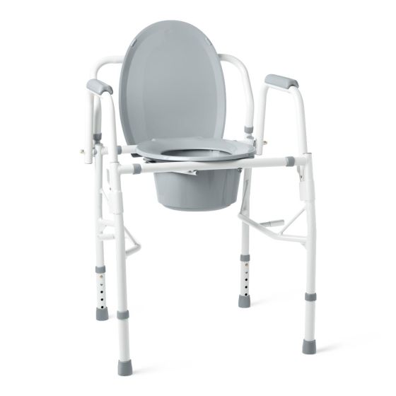 Medline Drop Arm Bedside Commode