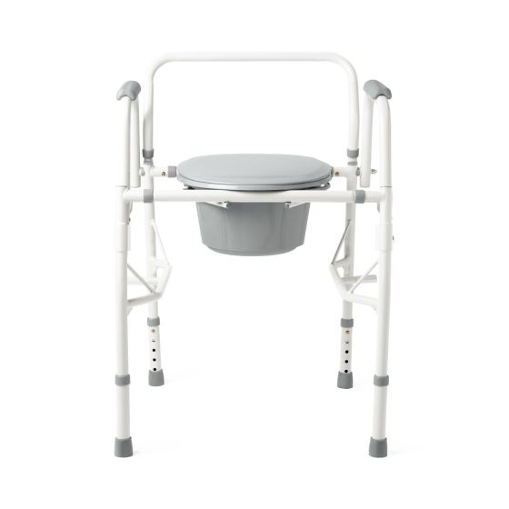 Medline Drop Arm Bedside Commode