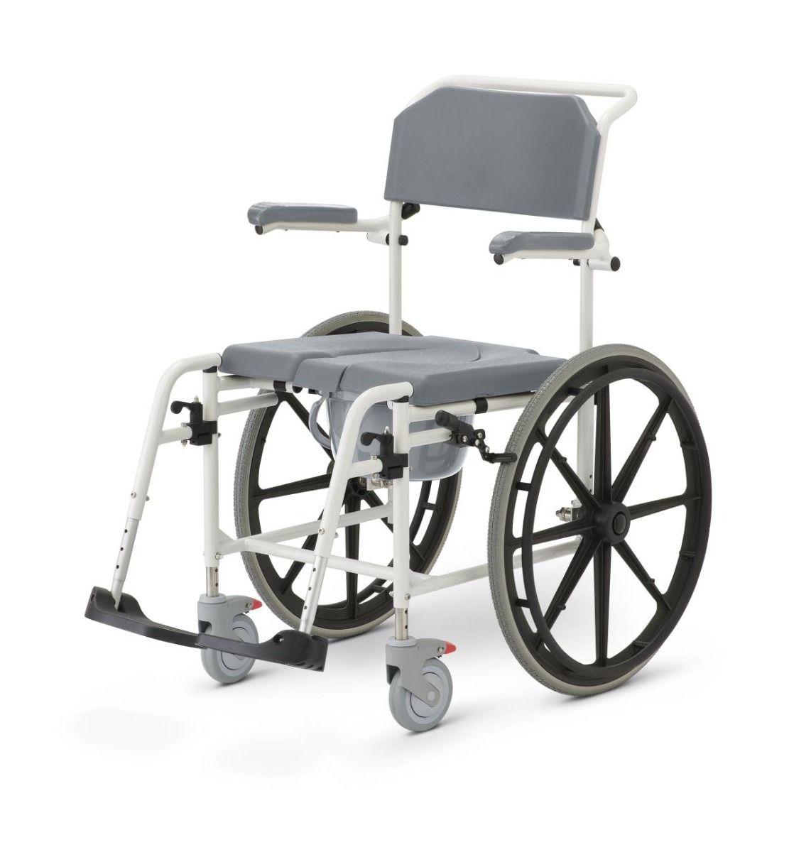 Aluminum Shower Commode Wheelchair