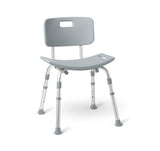 Gray Knockdown Shower Chair