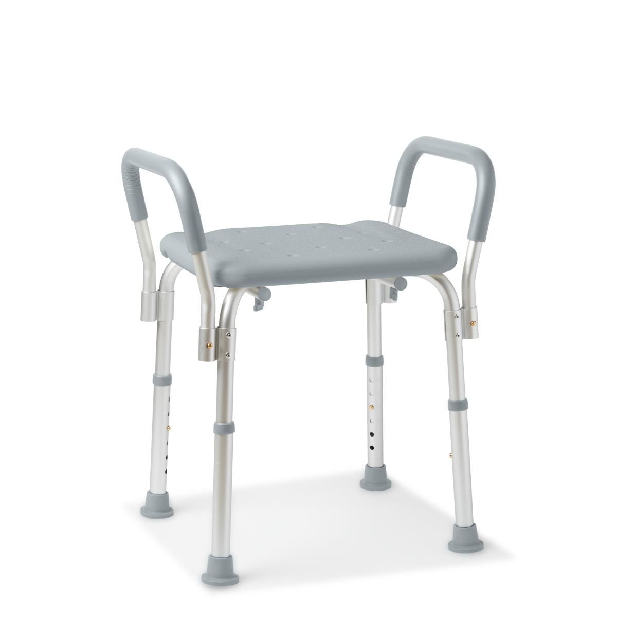 Silla de ducha/banco de baño con brazos Medline