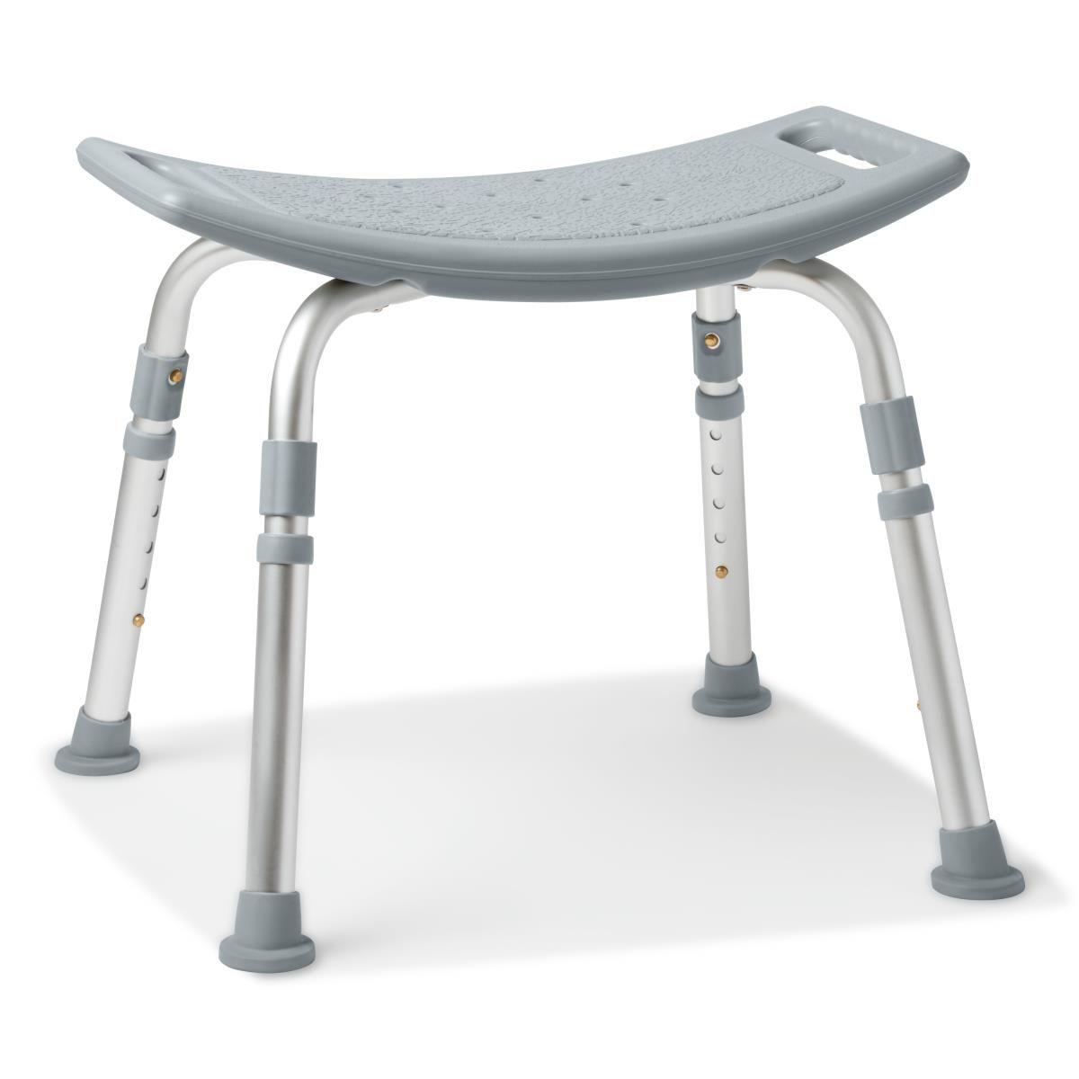 Banc de bain en aluminium Medline sans dossier