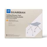 Chaise/banc de douche pliant Medline Guardian sans dossier