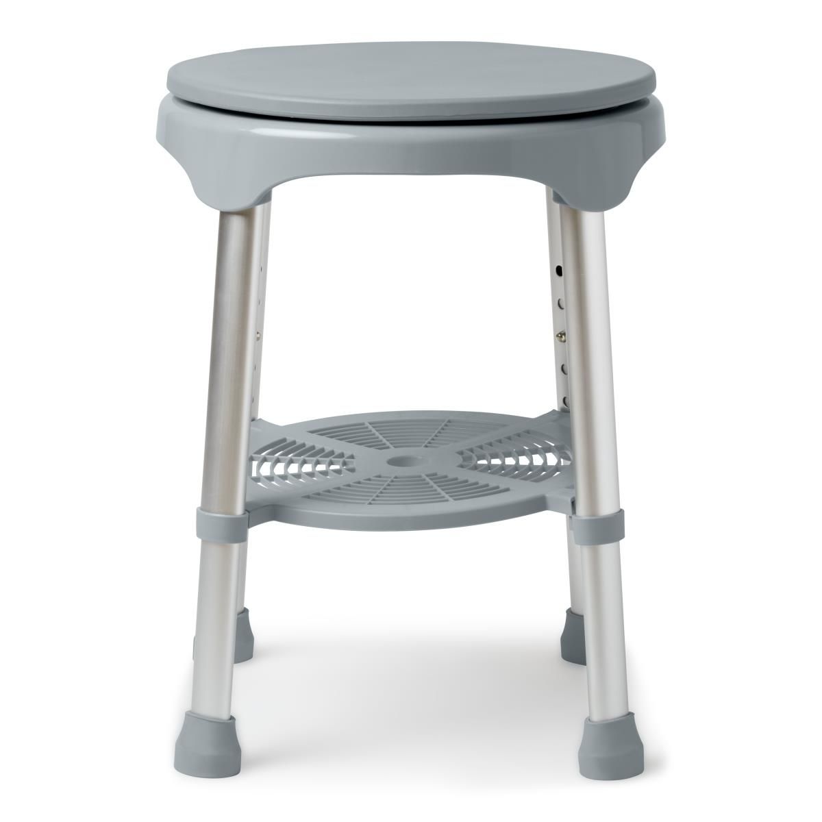 Tabouret de douche pivotant rembourré Medline