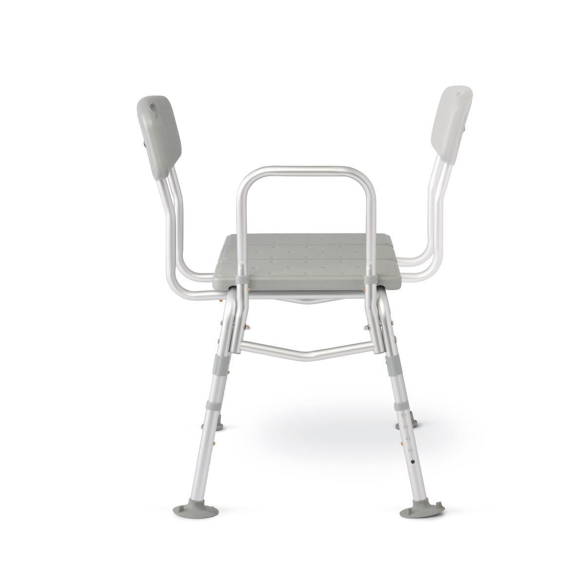 Medline Transfer Bench with Blow-Molded Seat and Back