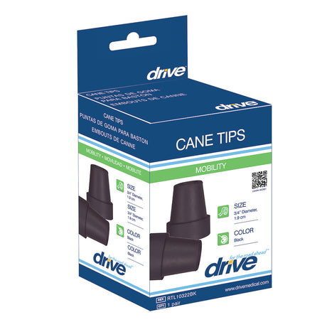 Replacement Cane Tip, 3/4" Diameter