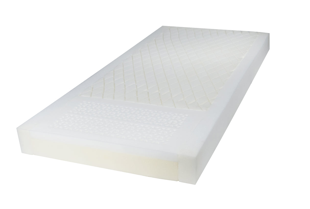 Matelas à redistribution de pression pour soins de longue durée Gravity 7, sans découpe, 84 po