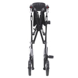 Nitro Elite CF Carbon Fiber Rollator Rolling Walker, Black