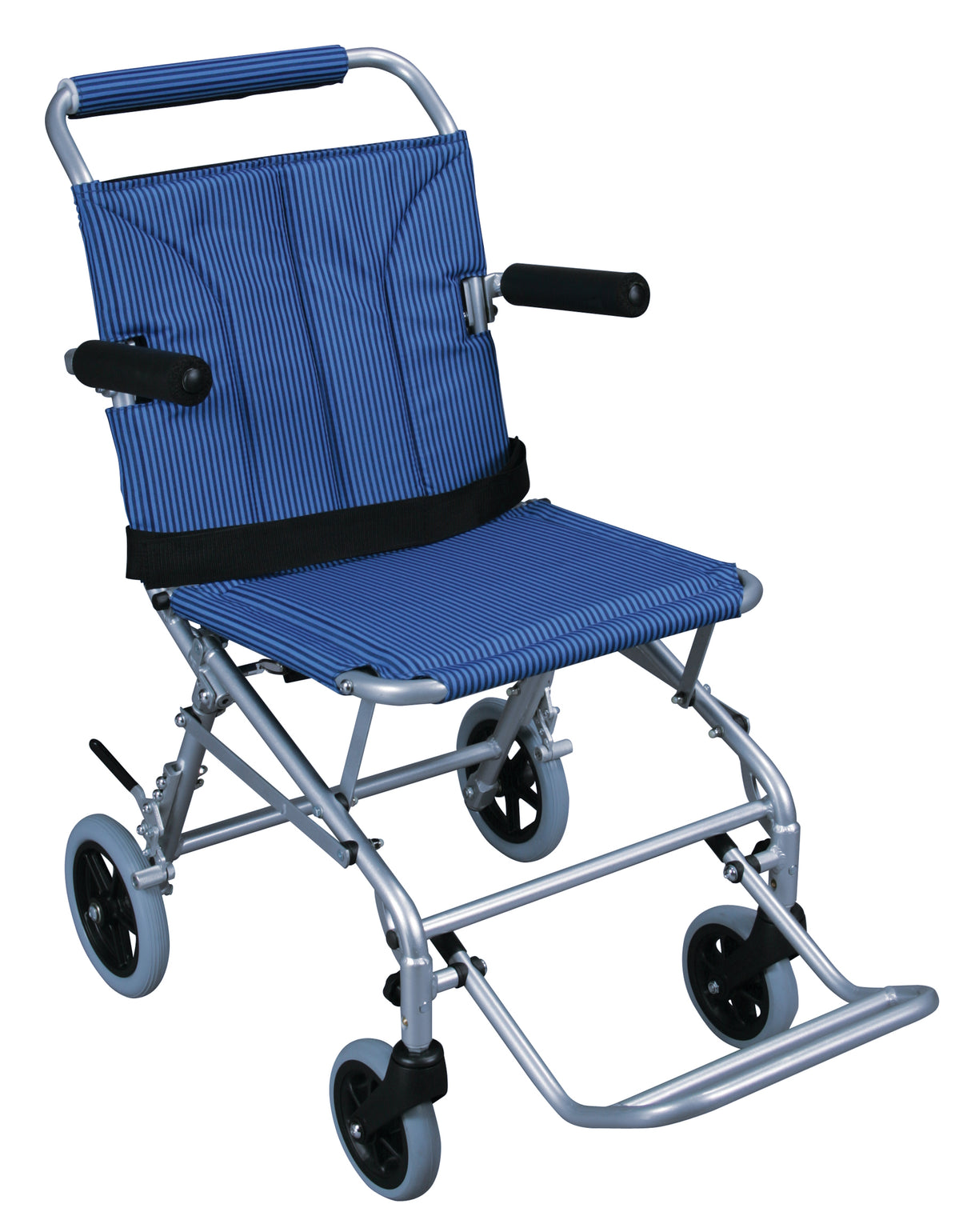 Super Light Folding Transport Wheelchair with Carry Bag