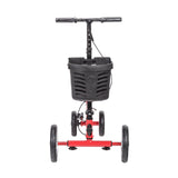 Alternative à la béquille pour scooter à genou Nitro Glide Knee Walker, rouge