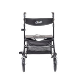 Nitro Elite CF Carbon Fiber Rollator Rolling Walker, Black