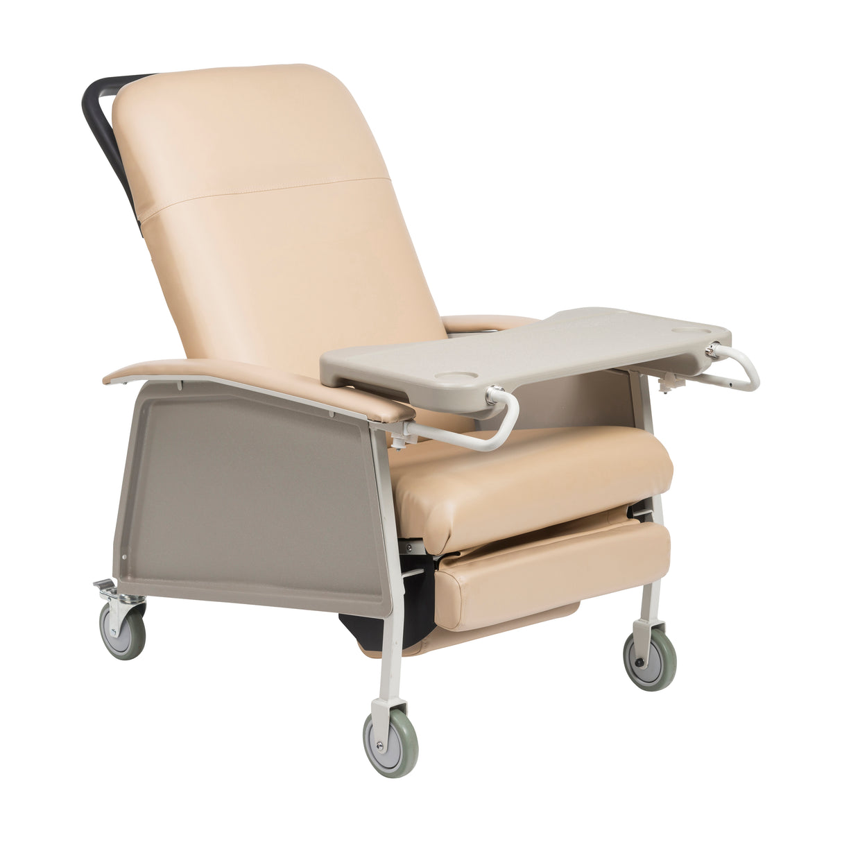 Fauteuil inclinable Geri à 3 positions, couleur beige