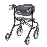 Andador con ruedas Nitro Sprint Rollator, color negro